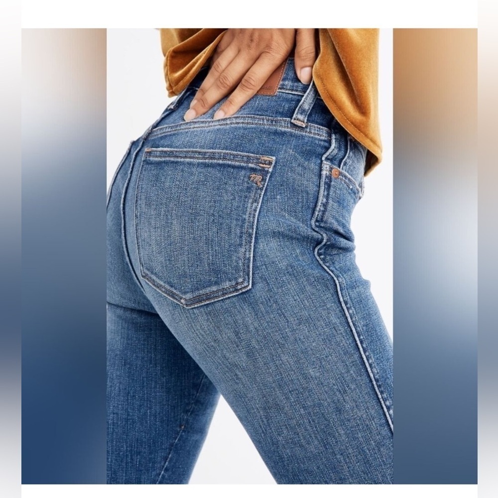 Madewell High Rise Slim BoyJean Classic Blue Denim  Size 31